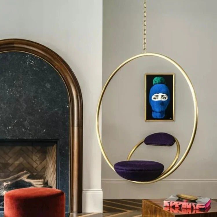 indoor metal hanging swing chair 6541597 indoor metal hanging swing chair 6541597