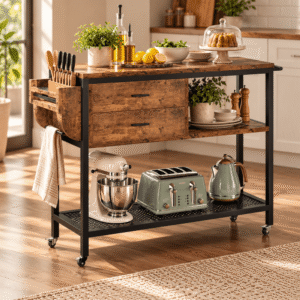 Home kitchen islands carts and storage utility trolley cart 1056776