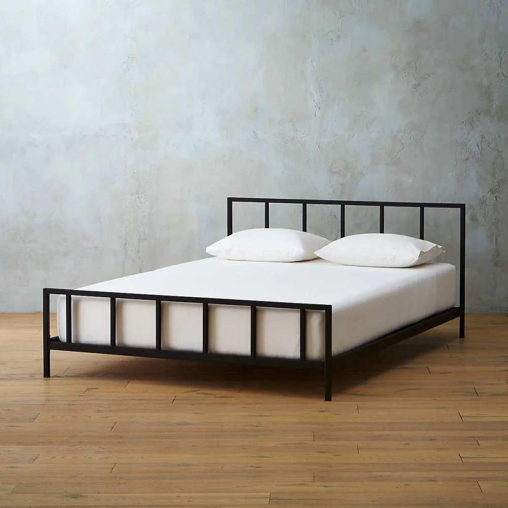 metal bed frame with 2 side tables stylish durable 9523157 metal bed frame with 2 side tables stylish durable 9523157