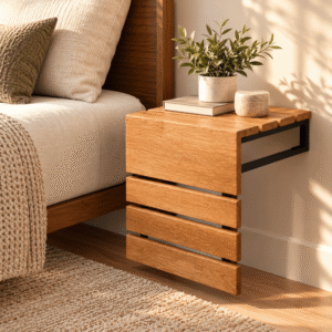 natural color wood folding multifunctional seat 7170206