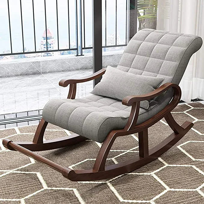 solid wood rocking chair with memory foam cushion 7290059 solid wood rocking chair with memory foam cushion 7290059