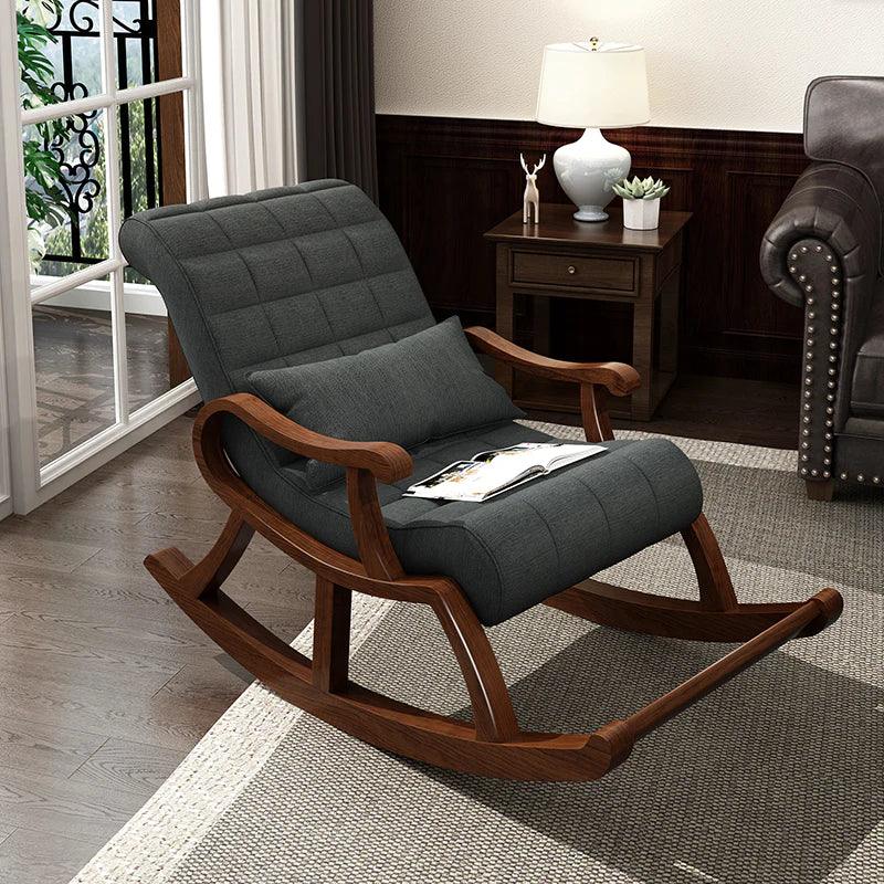 solid wood rocking chair with memory foam cushion 9561337 solid wood rocking chair with memory foam cushion 9561337