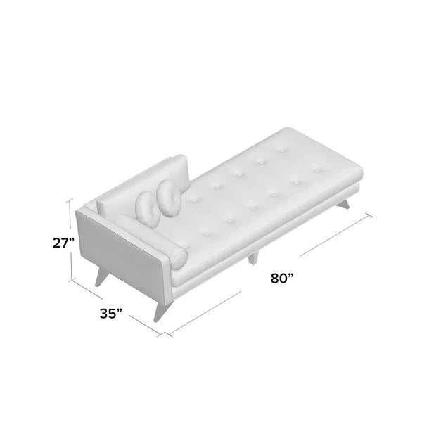 tufted left arm chaise square arms chaise lounge 7653101 tufted left arm chaise square arms chaise lounge 7653101